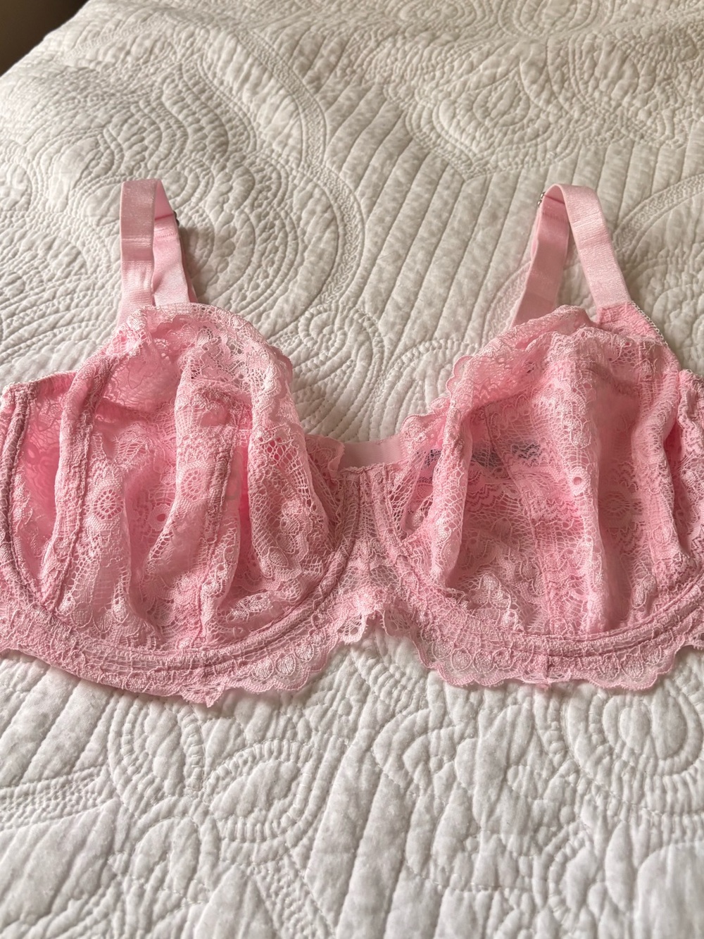 New Primark Pink Lace Bralette - Women Intimates & Sleepwear